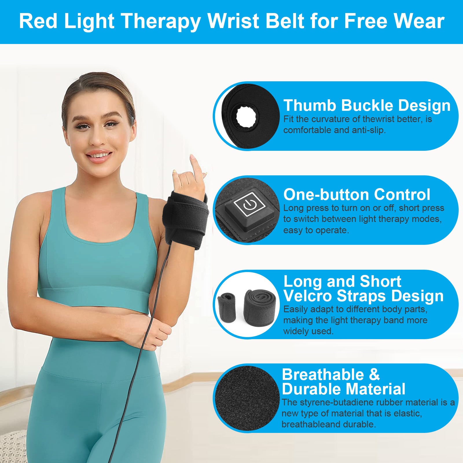 LED Red Light Therapy Belt