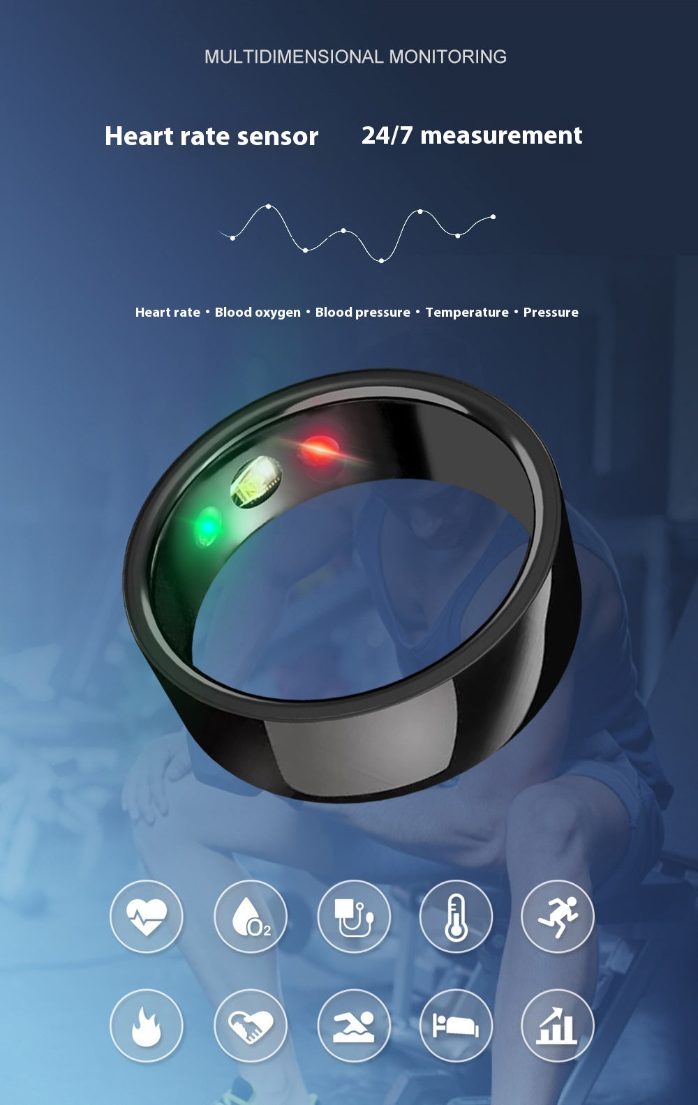 Koupit SACOSDING Smart ring