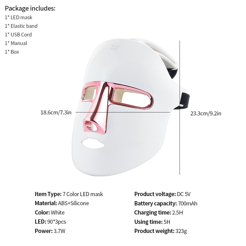 Red Light Therapy LED Face Mask