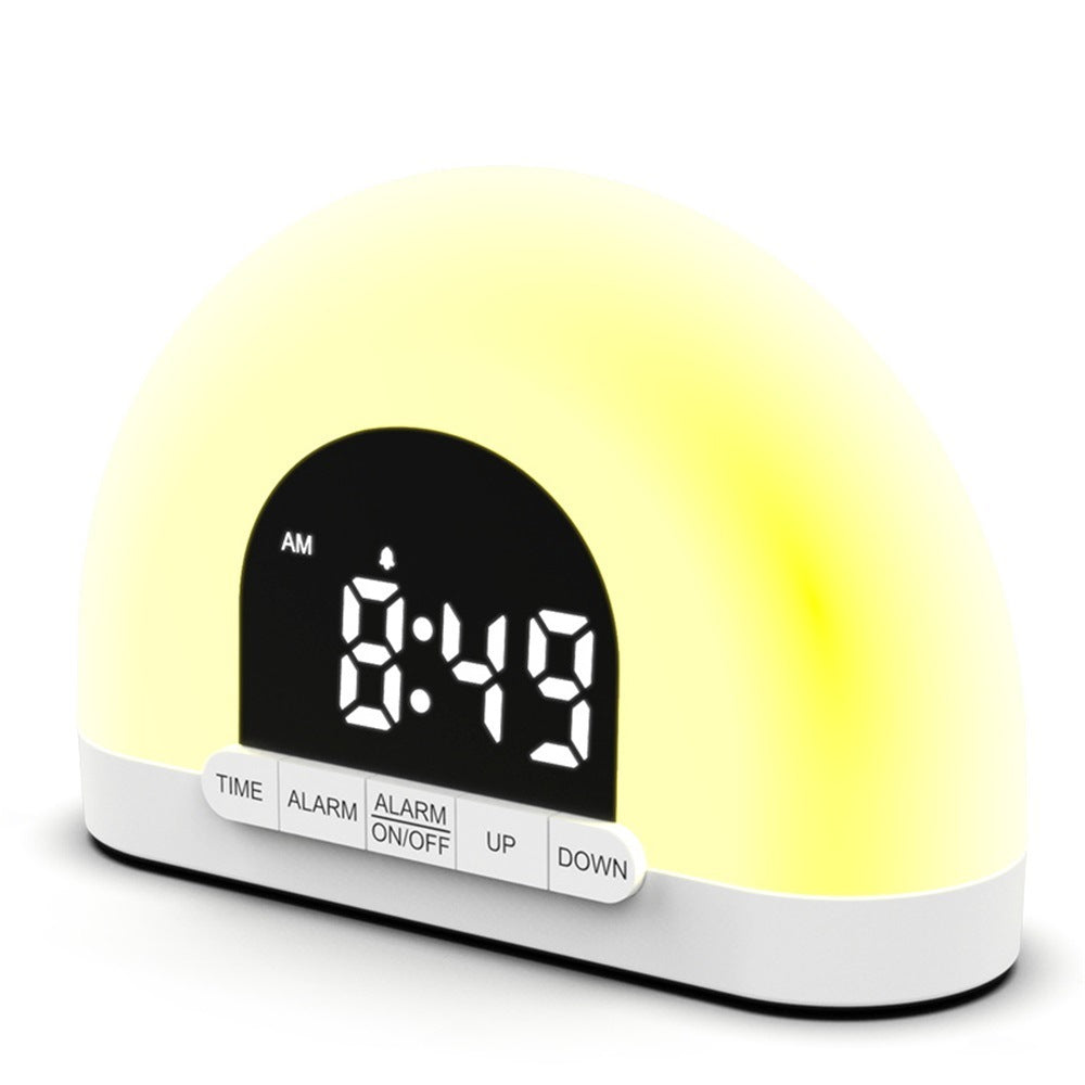 Simulated Sunrise Wake-Up Light